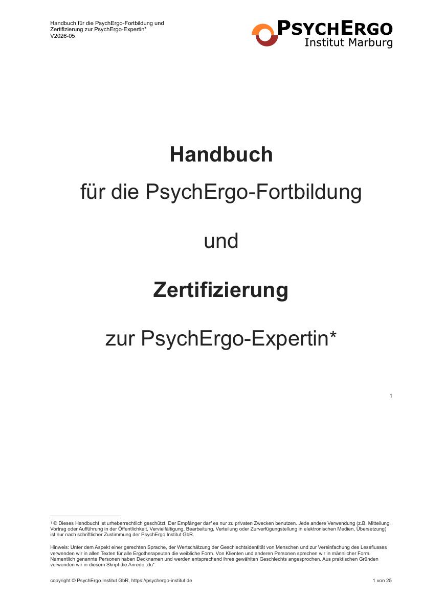 Vorschau: Handbuch